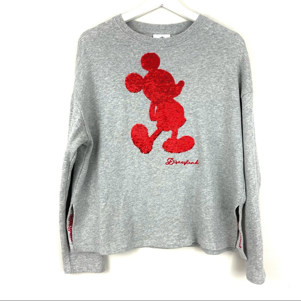 Disney Mickey Mouse Reversible Sequin Sweatshirt - image 2